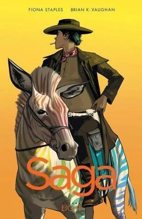 Saga, Volume Eight by Fiona Staples cover