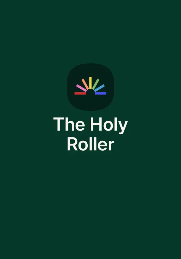 The Holy Roller by Andy Samberg, Joe Trohman, Rick Remender cover
