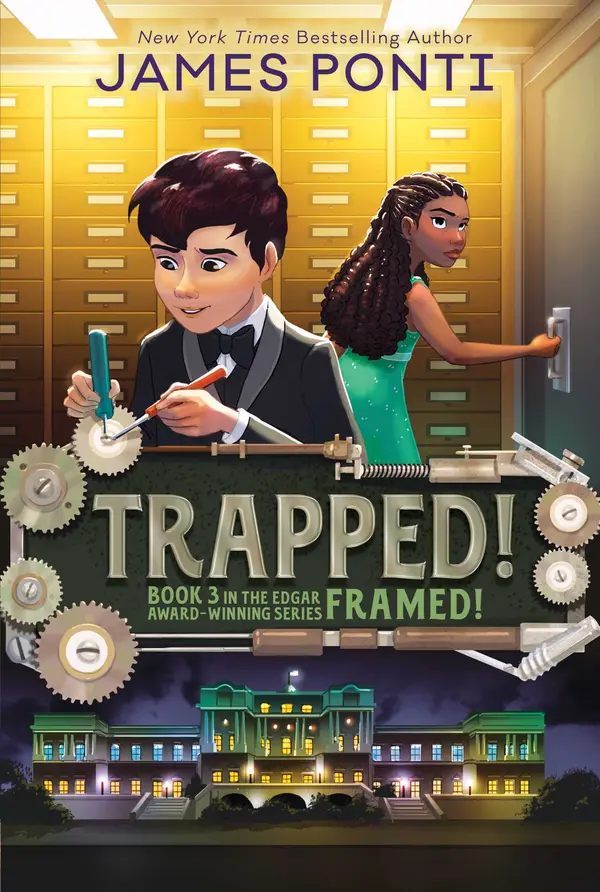 Trapped! by James Ponti cover