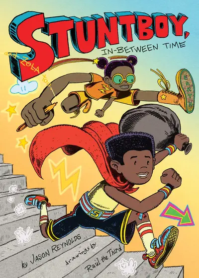 Stuntboy, In-Between Time book cover