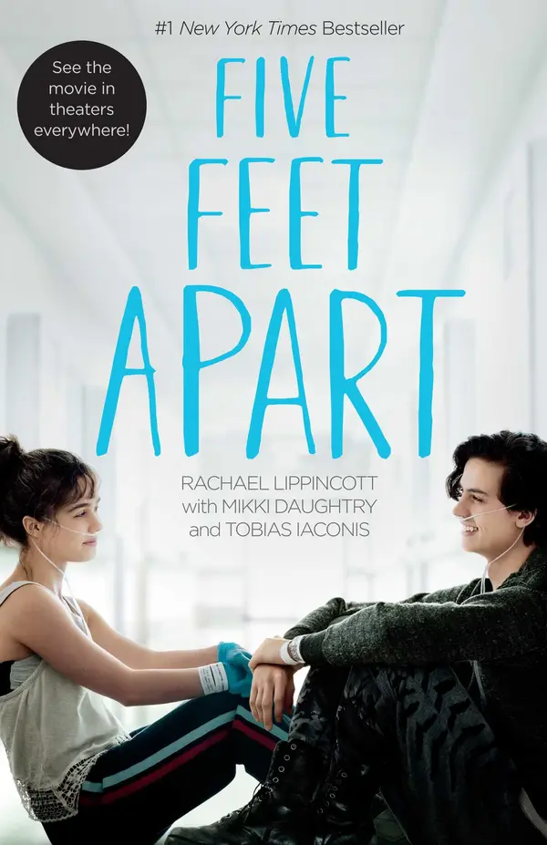 Five Feet Apart by Rachael Lippincott, Mikki Daughtry, Tobias Iaconis cover