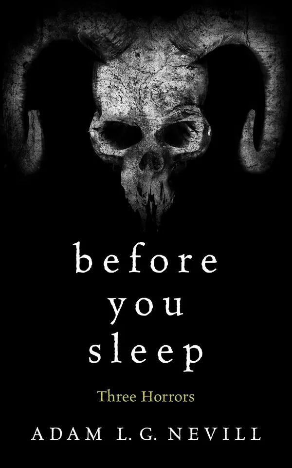 Before You Sleep: Three Horrors by Adam Nevill cover