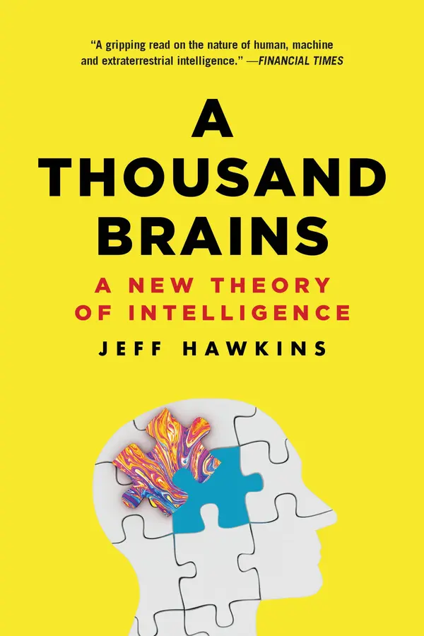 A Thousand Brains by Jeff Hawkins, Richard Dawkins cover