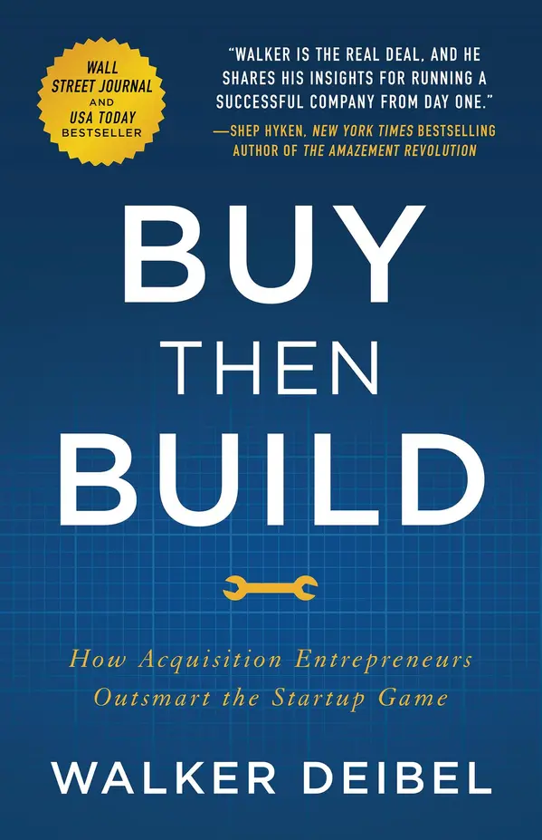 Buy Then Build by Walker Deibel cover