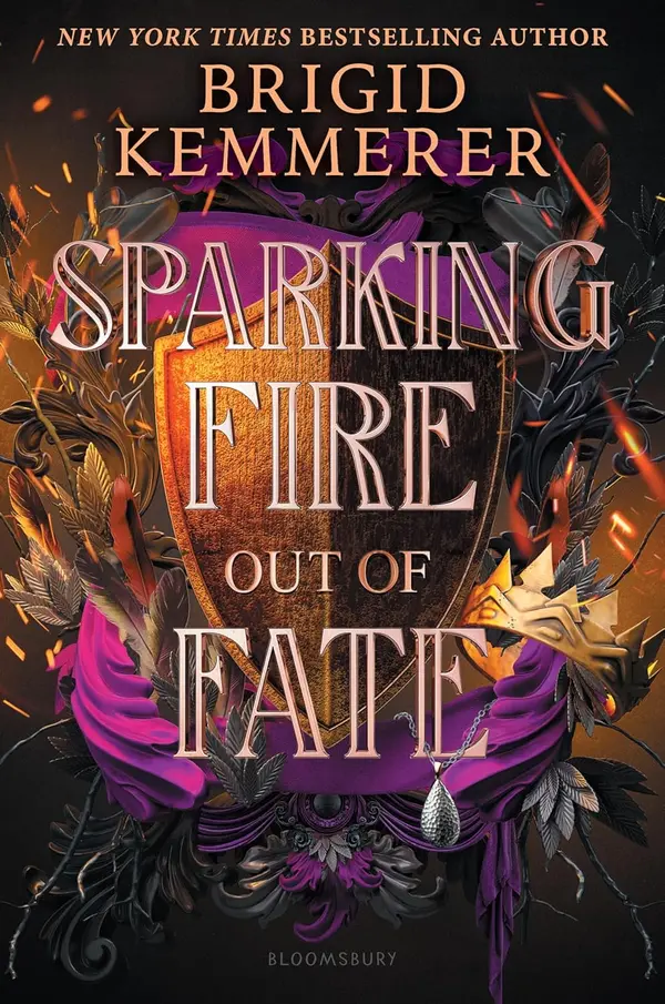 Sparking Fire Out of Fate (Forging Silver into Stars, #3) by Brigid Kemmerer cover