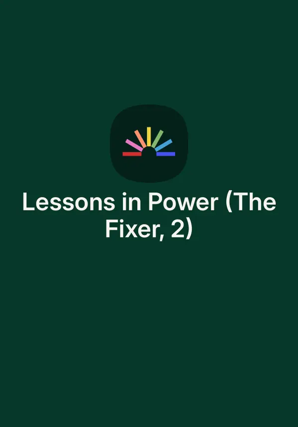 Lessons in Power (The Fixer, 2) by Jennifer Lynn Barnes cover