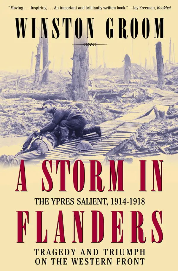 A Storm in Flanders by Winston Groom cover