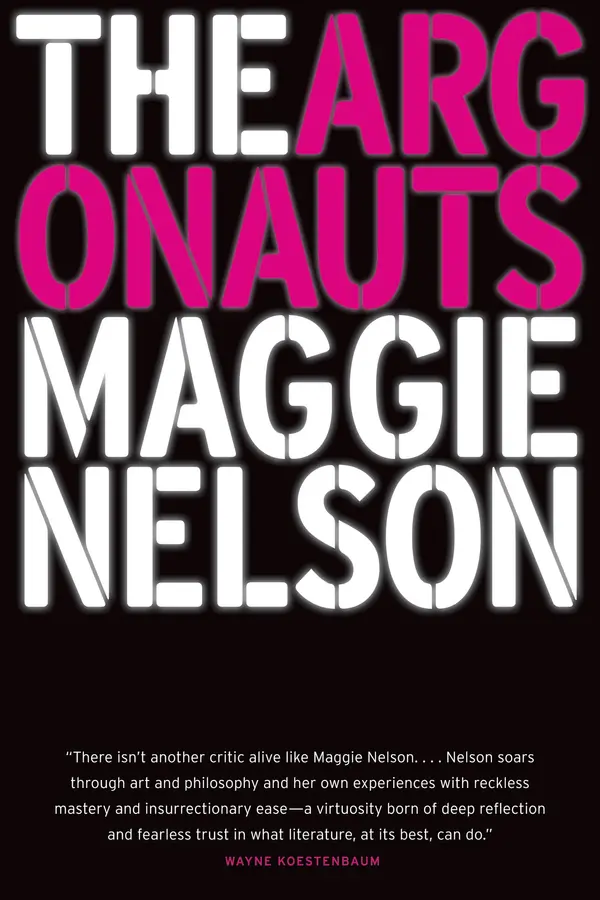 The Argonauts by Maggie Nelson cover