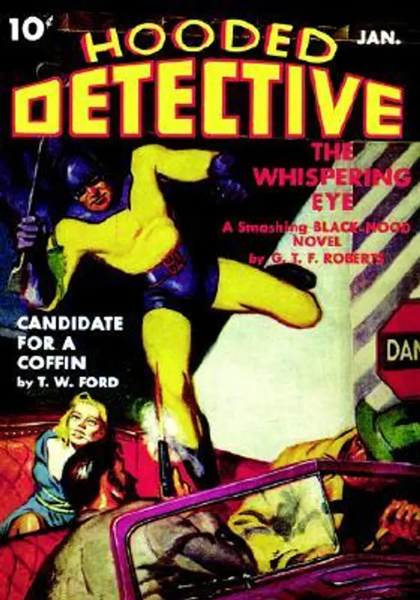 Hooded Detective (January, 1942) by John Gregory Betancourt cover