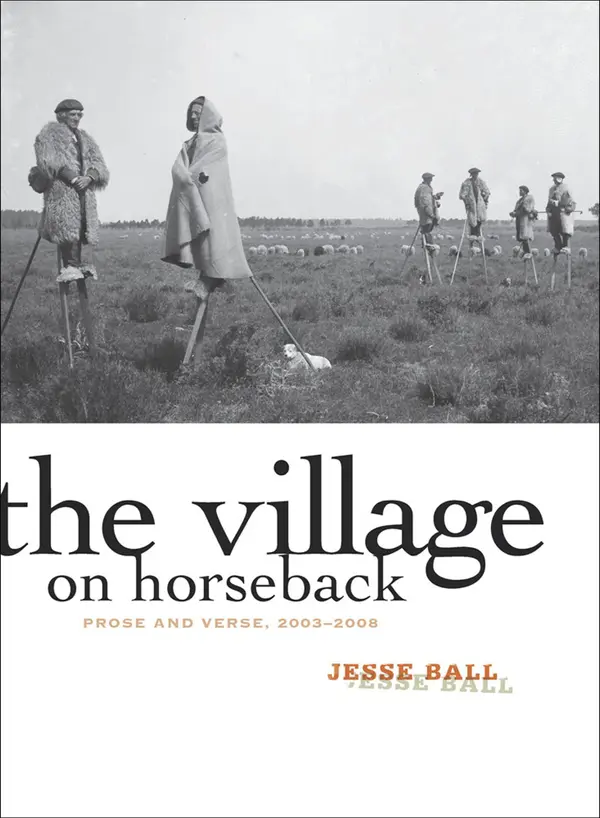 The Village on Horseback by Jesse Ball cover
