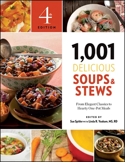 1,001 Delicious Soups & Stews book cover