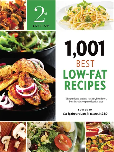 1,001 Best Low-Fat Recipes book cover