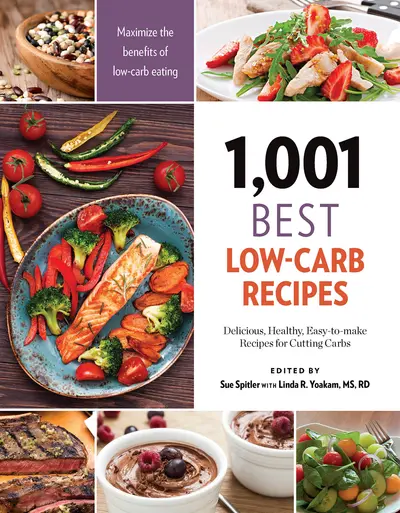 1,001 Best Low-Carb Recipes book cover