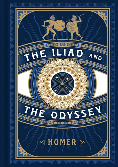 Iliad and the Odyssey book cover