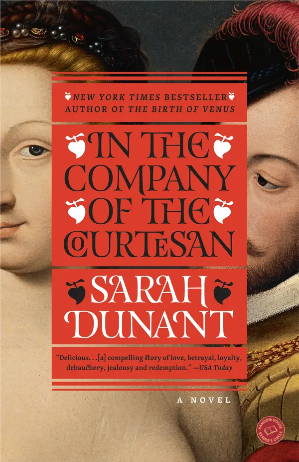 In the Company of the Courtesan by Sarah Dunant cover