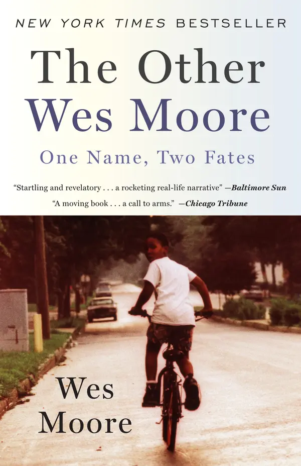 The Other Wes Moore by Wes Moore cover