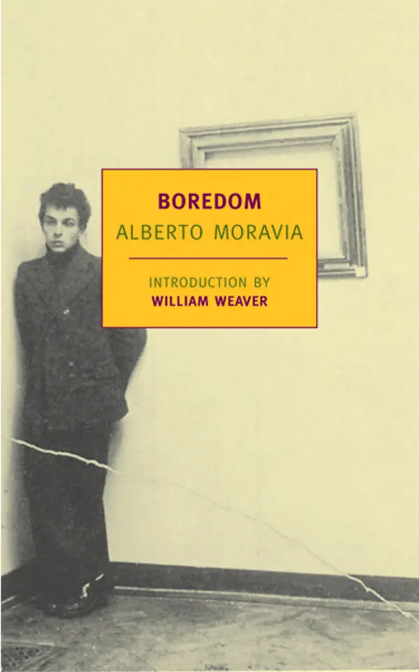Boredom by Alberto Moravia, William Weaver, Angus Davidson cover