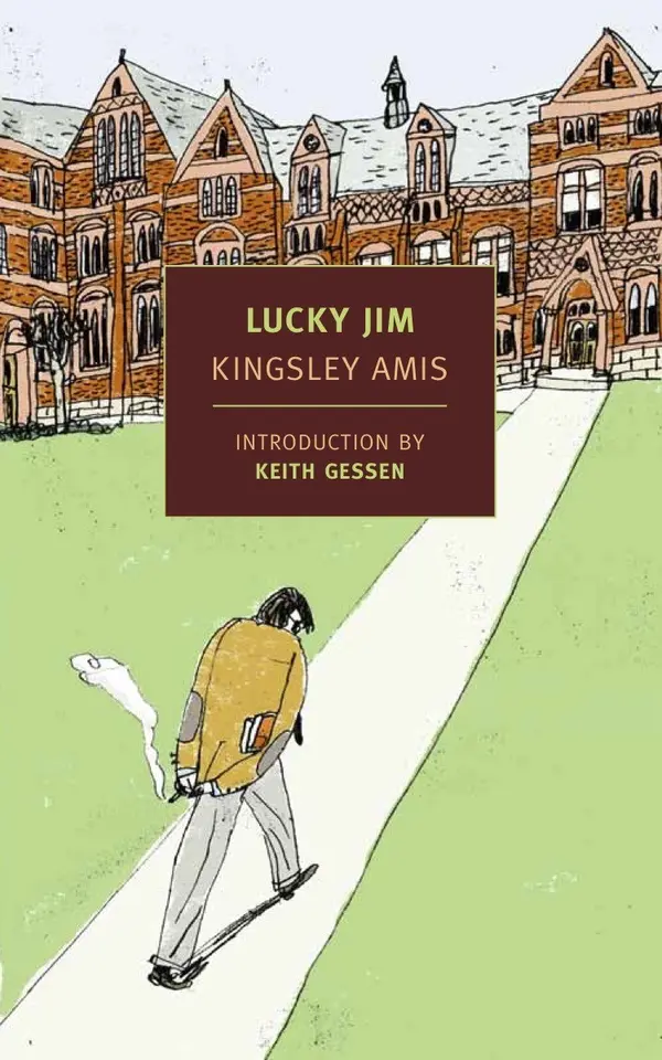 Lucky Jim by Kingsley Amis, Keith Gessen cover