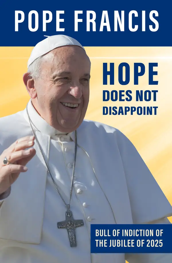 Hope Does Not Disappoint (Spes non confundit) by Pope Francis cover
