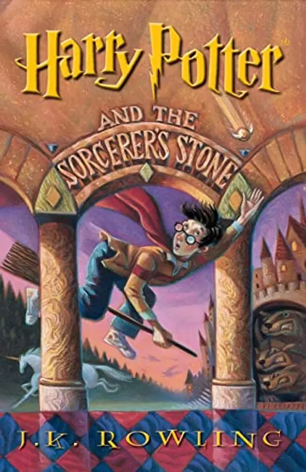 Harry Potter And The Sorcerers Stone by J. K. Rowling cover