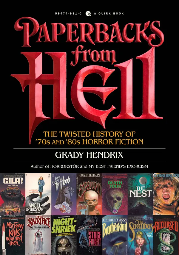 Paperbacks from Hell by Grady Hendrix cover