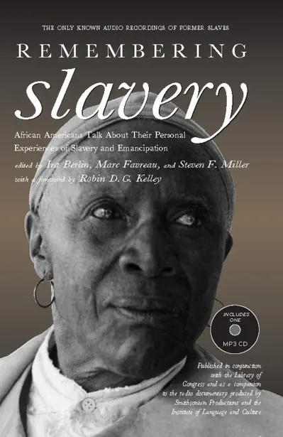 Remembering Slavery book cover