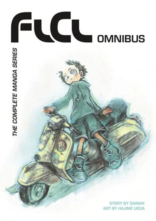 FLCL Omnibus by Gainax, Hajime Ueda cover