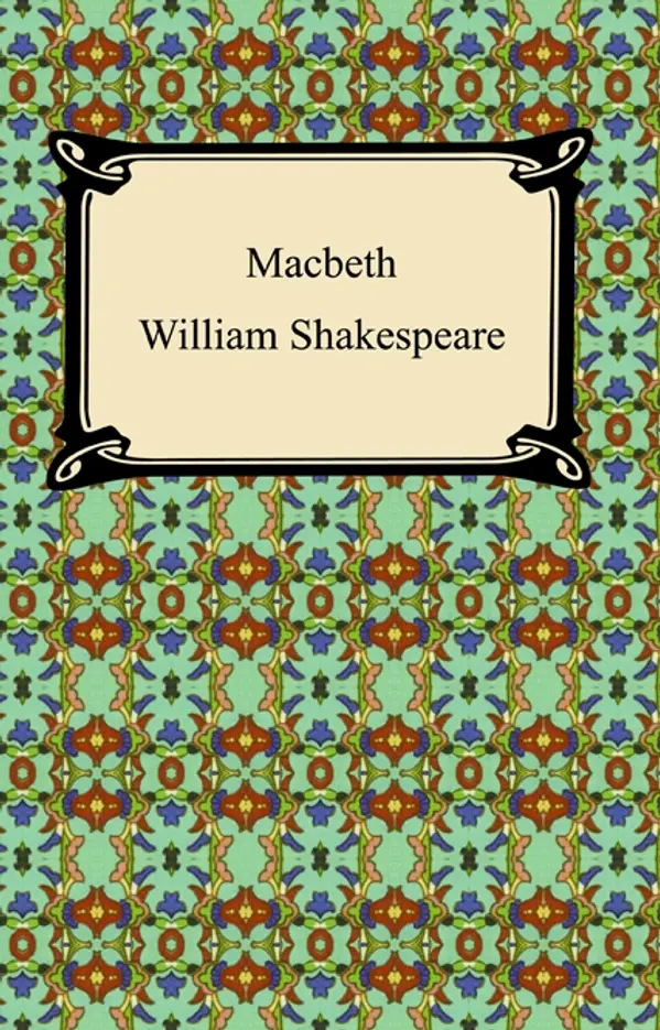 Macbeth by William Shakespeare cover