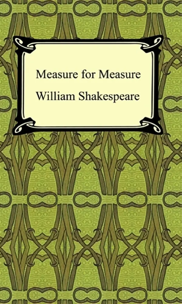 Measure for Measure by William Shakespeare cover