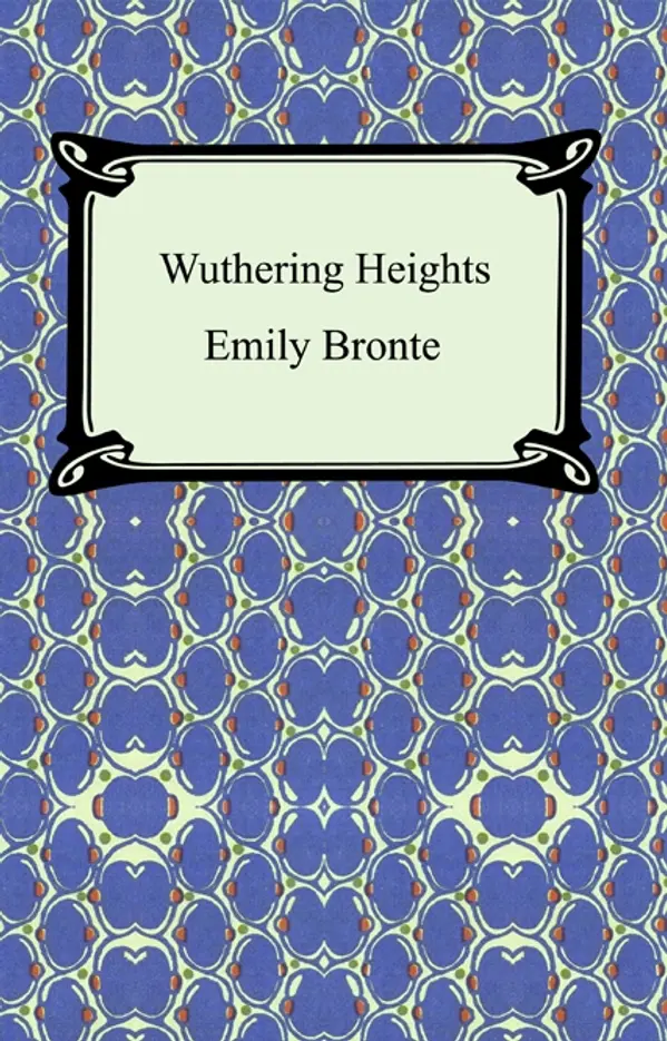 Wuthering Heights by Emily Bronte cover