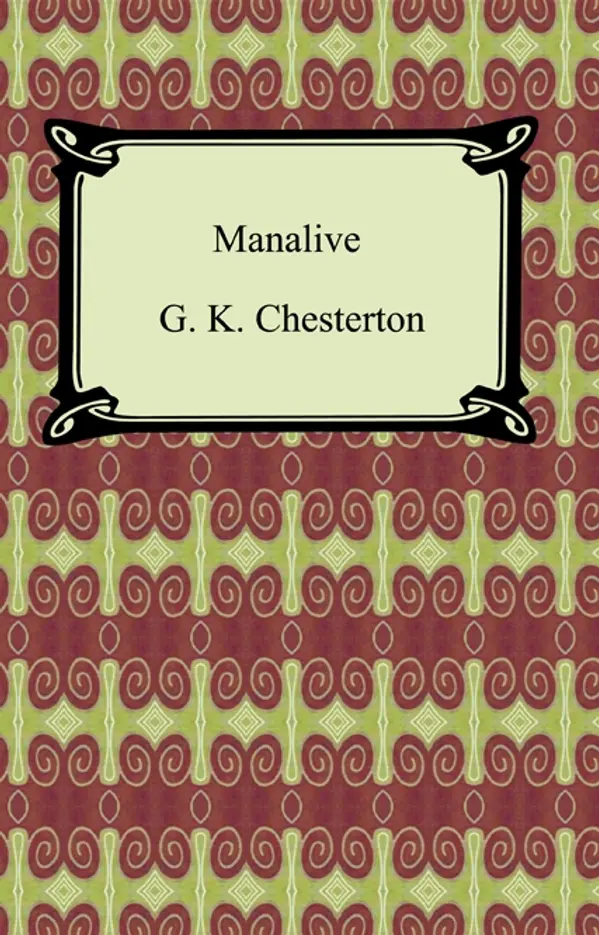 Manalive by G. K. Chesterton cover