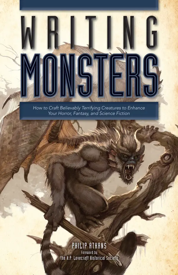 Writing Monsters by Philip Athans, The H.P. Lovecraft Historical Society cover