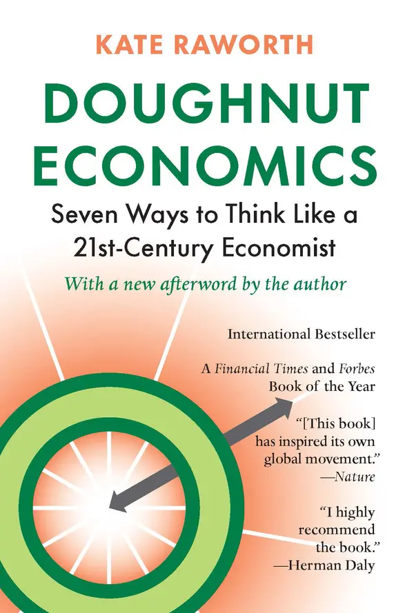 Doughnut Economics by Kate Raworth cover