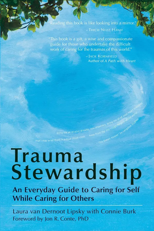 Trauma Stewardship by Laura van Dernoot Lipsky, Connie Burk cover