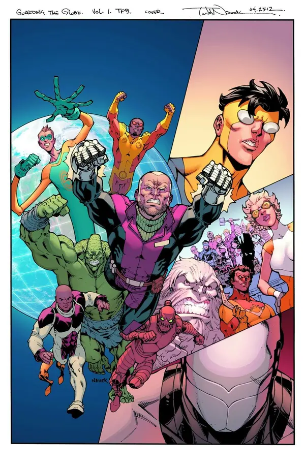 Guarding the Globe Volume 1 by Robert Kirkman, Benito Cereno cover