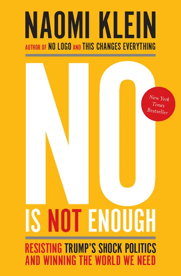 No Is Not Enough by Naomi Klein cover