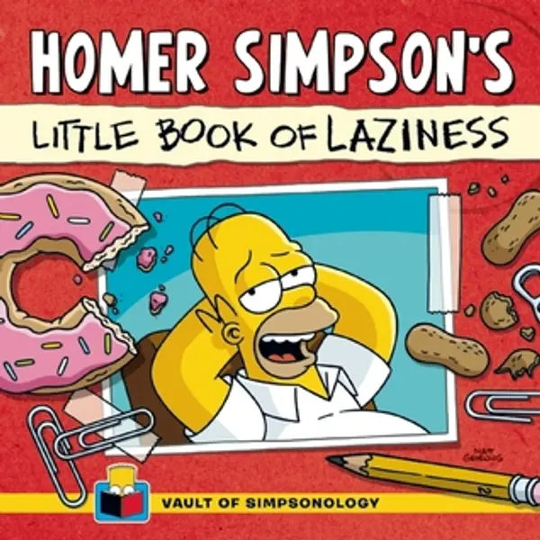 Homer Simpson's Little Book of Laziness by Matt Groening cover