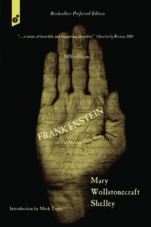 Frankenstein by Mary Wollstonecraft Shelley, Vladimir Verano cover