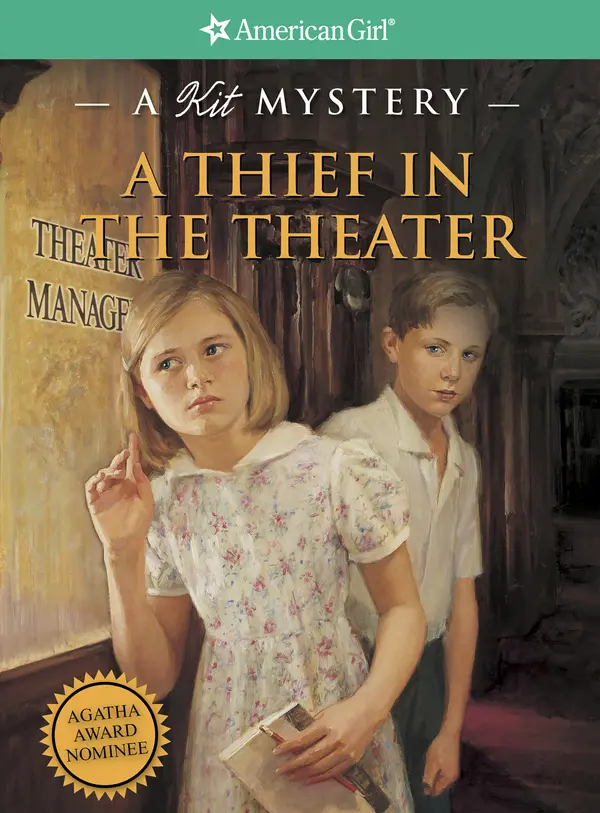 A Thief in the Theater by Sarah Masters Buckey, Jean-Paul Tibbles cover