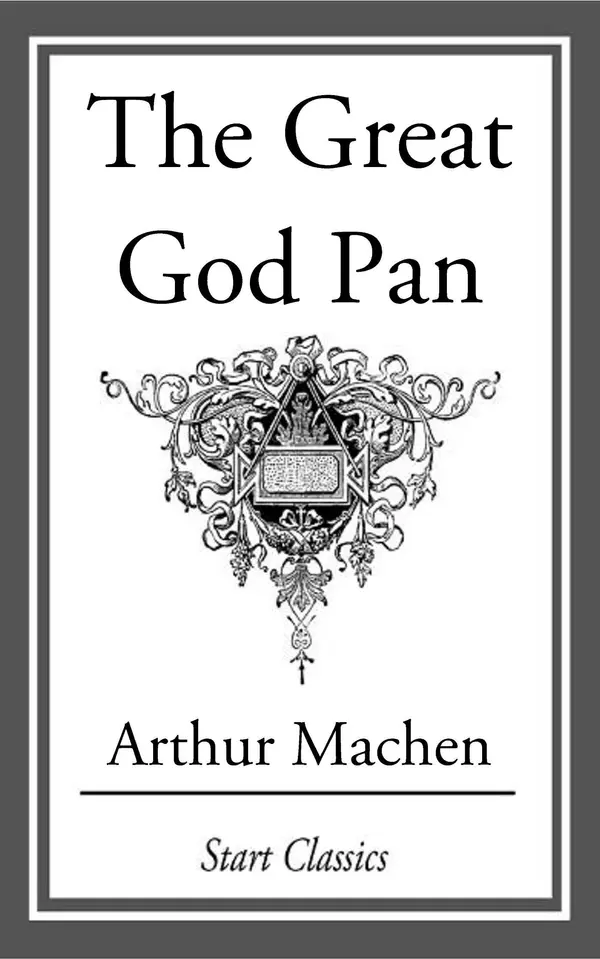 The Great God Pan by Arthur Machen cover
