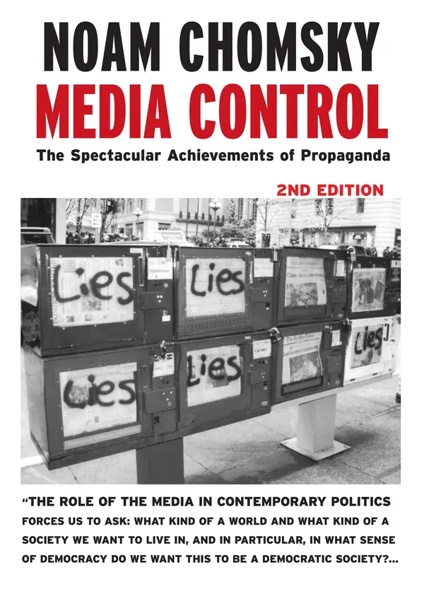 Media Control by Noam Chomsky cover
