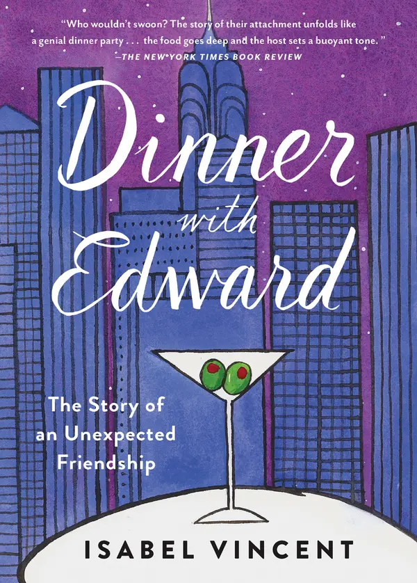 Dinner with Edward by Isabel Vincent cover