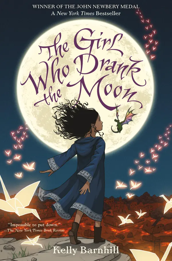 The Girl Who Drank the Moon (Winner of the 2017 Newbery Medal) by Kelly Barnhill cover