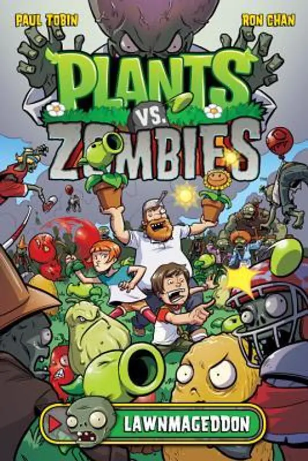 Plants vs. Zombies Volume 1: Lawnmageddon by Paul Tobin cover