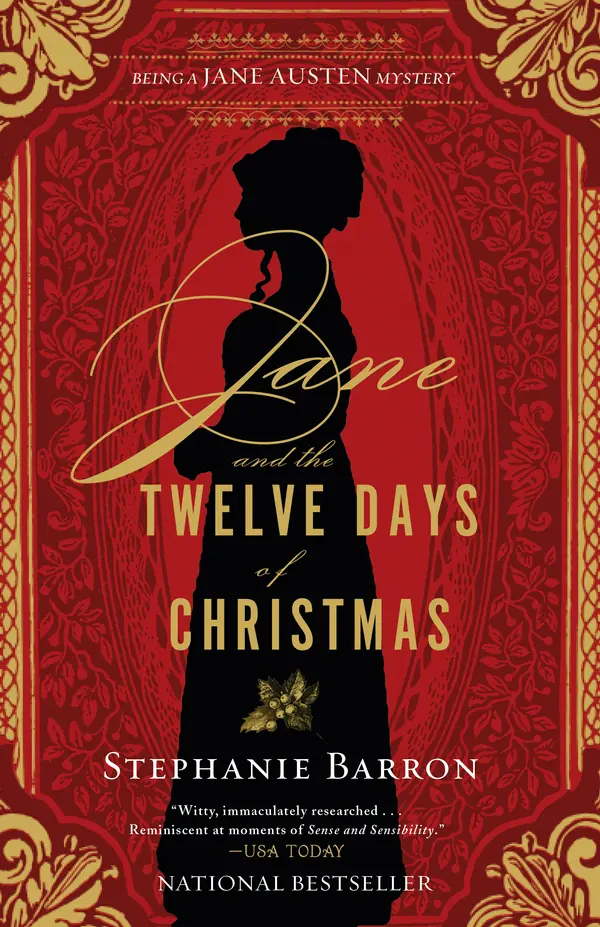 Jane and the Twelve Days of Christmas by Stephanie Barron cover