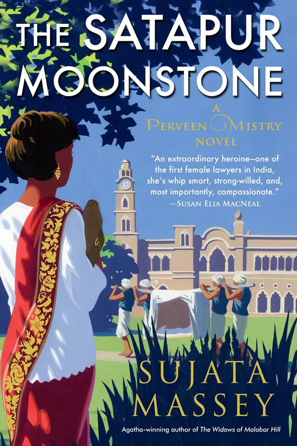 The Satapur Moonstone by Sujata Massey cover