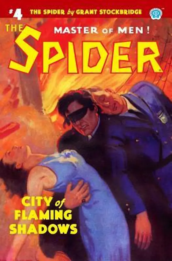 The Spider #4: City of Flaming Shadows by Norvell W. Page cover