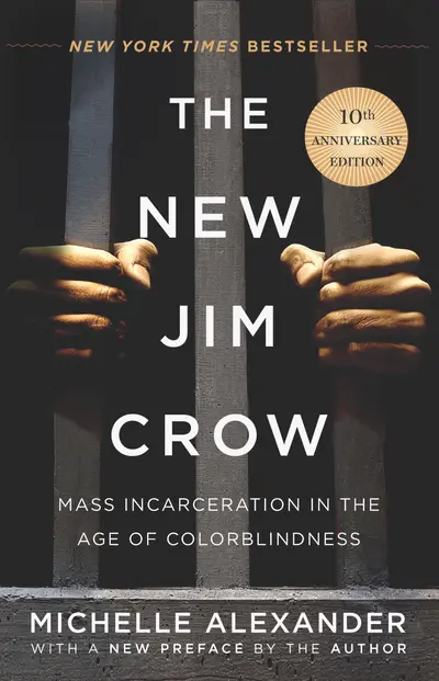 The New Jim Crow book cover