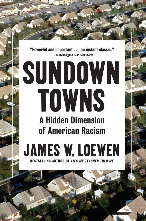 Sundown Towns by James W. Loewen cover