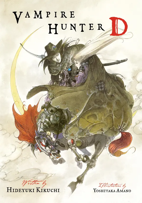 Vampire Hunter D Volume 1 by Hideyuki Kikuchi, Yoshitaka Amano cover